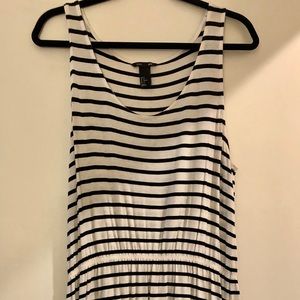 Striped tank dress